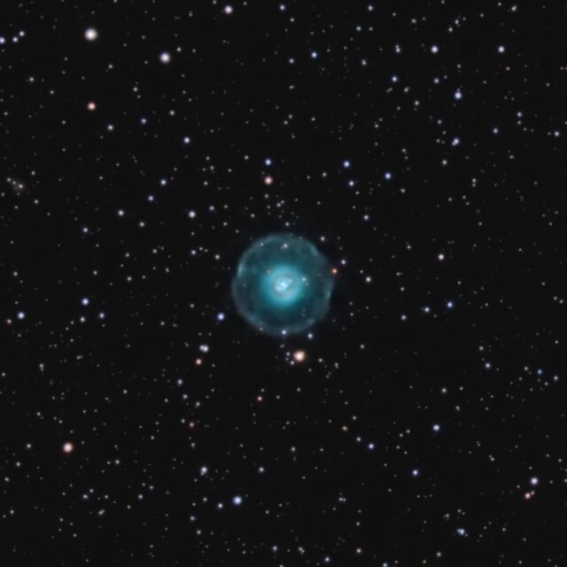 ngc 6826 nébuleuse clignotante