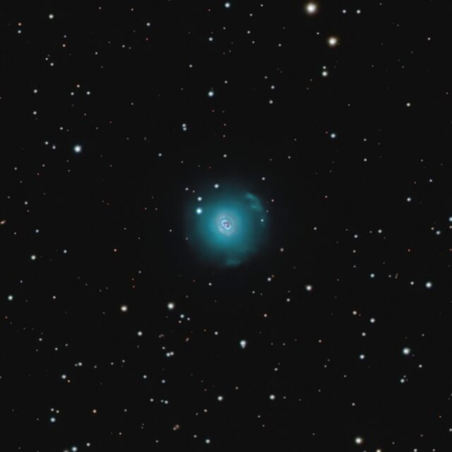 ngc 7662 nébuleuse de la boule de neige