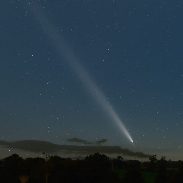 comet c2023 A3 Tsuchinshan