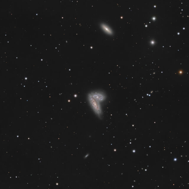 ngc4567/4568 siamese galaxy