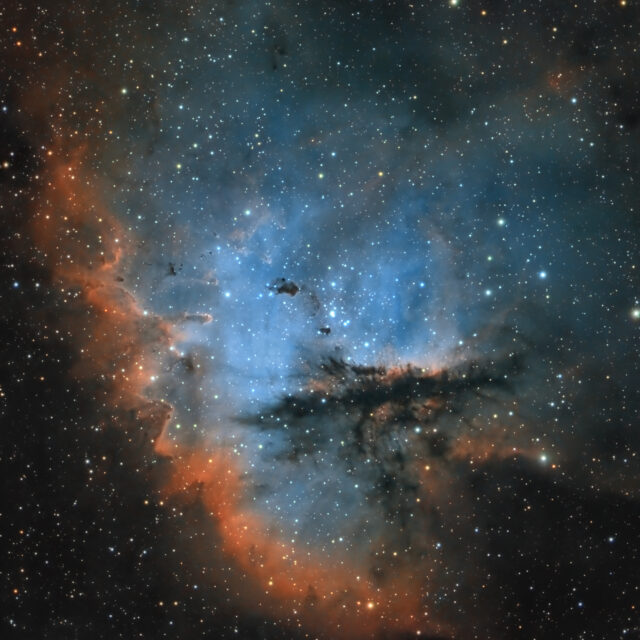 ngc 281 nébuleuse Pacman