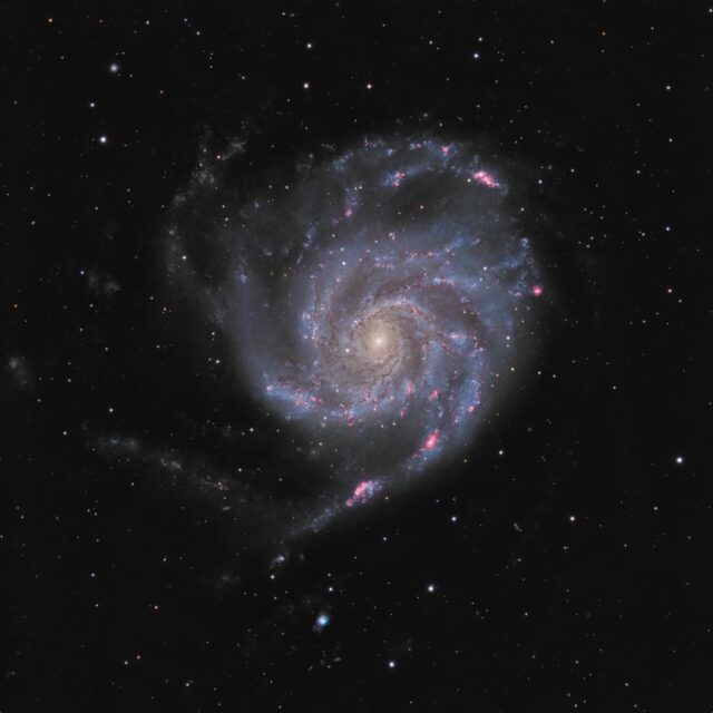M101 galaxie du moulinet