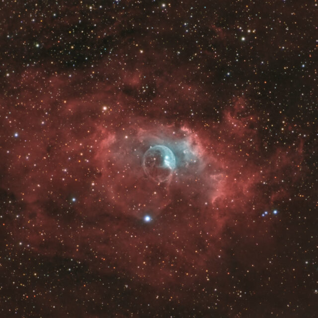 ngc 7635 nébuleuse de la bulle