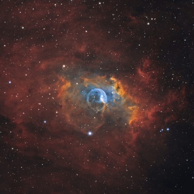 ngc 7635 nébuleuse de la bulle